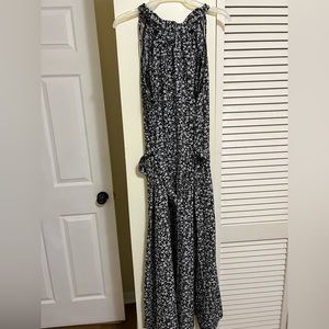 Halter floral dress